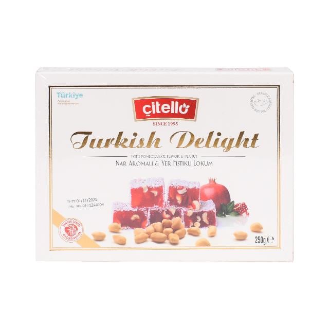 CITELLO NAR AROM.Y.FISTIKLI LOKUM 250g