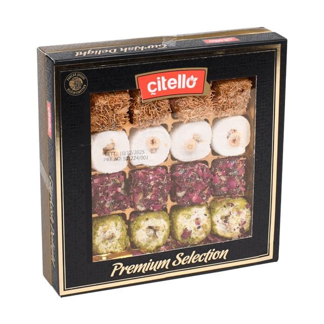 CITELLO PREMIUM SIYAH KUTU LOKUM 350g