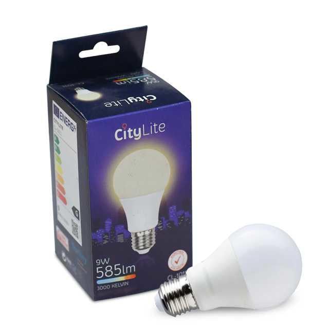 CITY LITE E-27 9W BEYAZ LED AMPUL