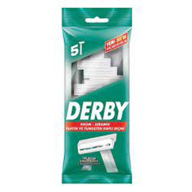 Derby Tıraş Bıçağı 5`li Poşet