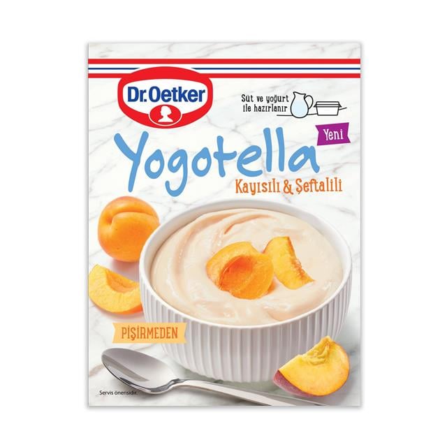 Dr.Oetker Yogotella Kayısı-Şeftali 77gr
