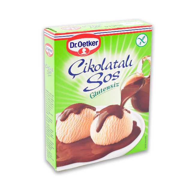 Dr.Oetker Glutensiz Çikolatalı Sos 128 Gr.