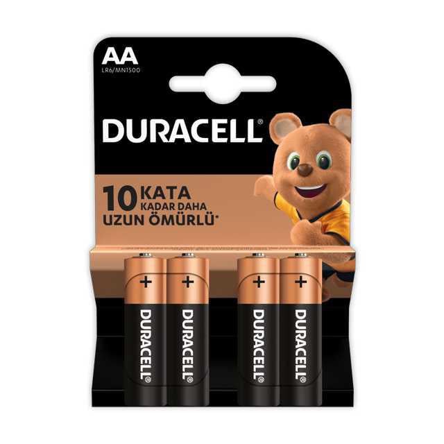 Duracell Aa Kalem Pil 4 lü