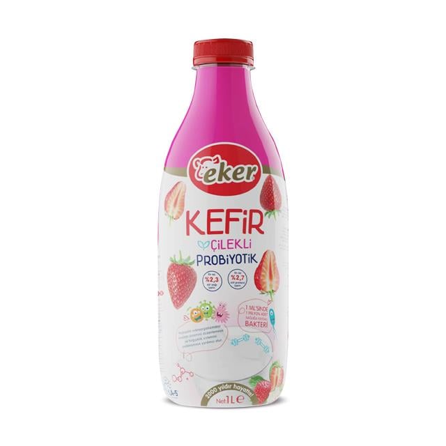 EKER KEFIR CILEKLI 1000 ml