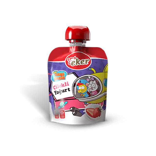 Eker Meyveli Yoğurt Çilek 65gr