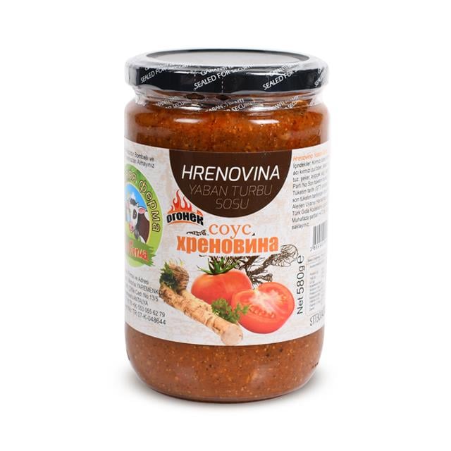 Ekoferma Yaban Turbu Sosu Acı 660gr