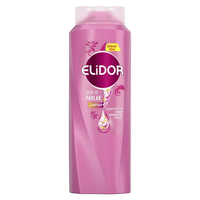 Elidor Şampuan Güçlü Parlak 650ml