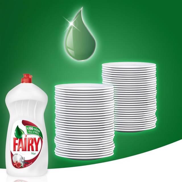 Fairy Sıvı Bulaşık Deterjanı Nar 650Ml