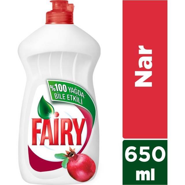 Fairy Sıvı Bulaşık Deterjanı Nar 650Ml