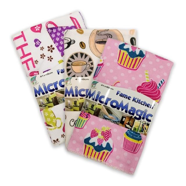 UN 804 MIKROFIBER TEMIZLIK BEZI 3`lu