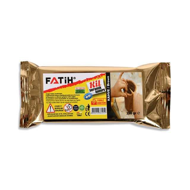 Fatih Doğal Kil/Seramik Hamuru 250 Gr Kahve