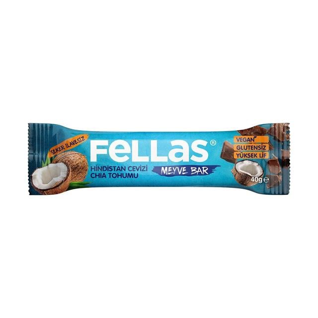 Fellas Meyve Bar Chia Hindistan Cevizi 40GR