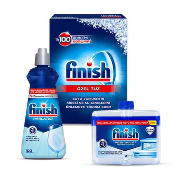 Finish Seti (Parlatıcı+Makine Temiz.+Tuz)
