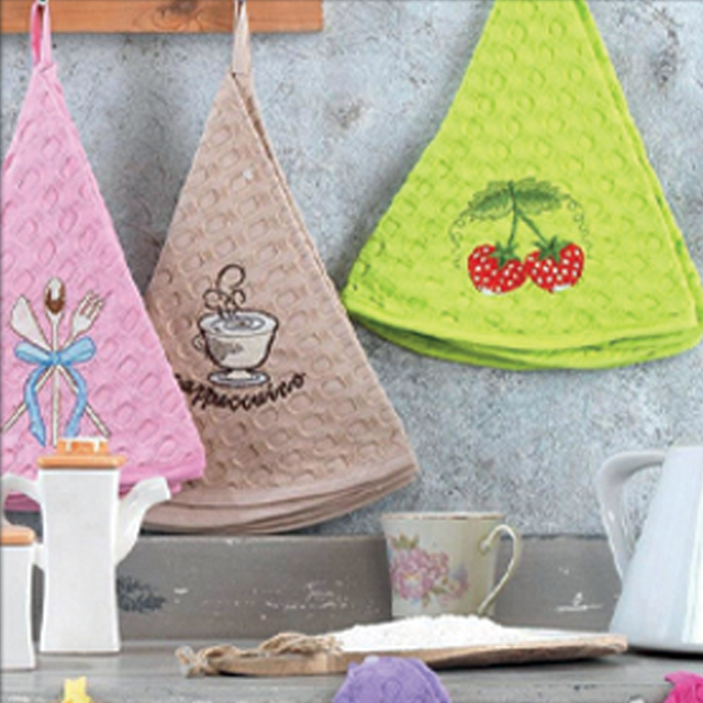 Fushia Yuvarlak Peçete Petek