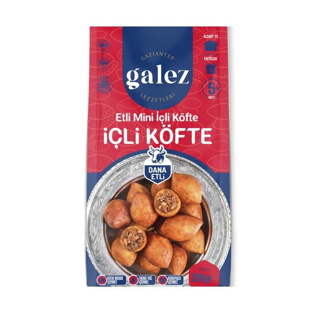 Galez Mini İçli Köfte Dana Etli 200gr