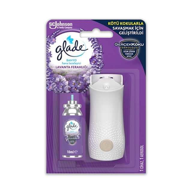 Glade Banyo Cihaz + Yedek Lavanta 10ml