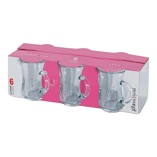 GLASS4YOU 55783G 6lı KEYIF CAY BARDAK