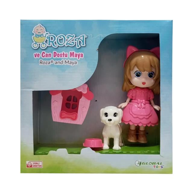 GLOBAL GL100125 ROZA VE CAN DOSTU MAYA BEBEK