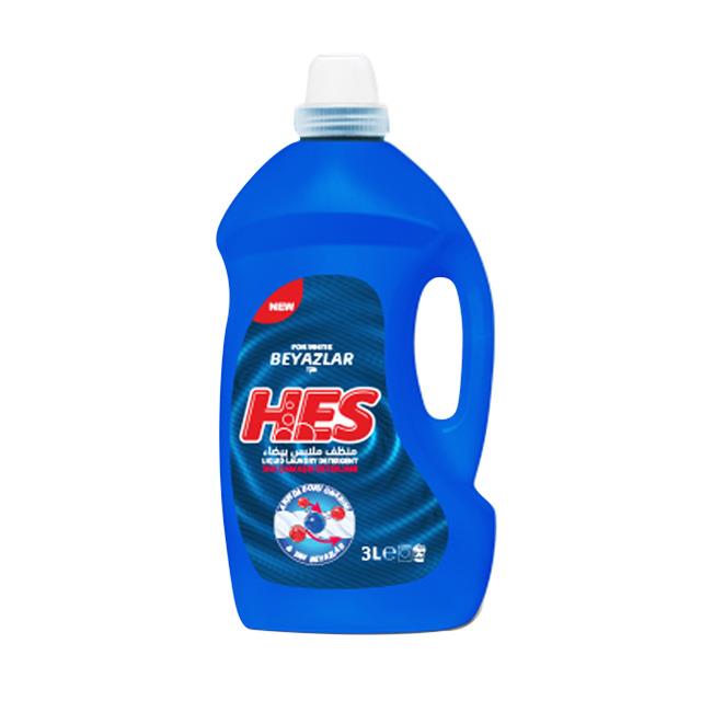 Hes Sıvı Bakım Deterjanı Beyazlar 3lt