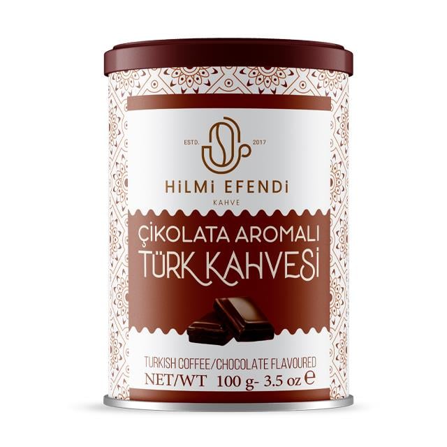 Hilmi Efendi Çikolata Aromalı Türk Kahvesi 100 Gr.