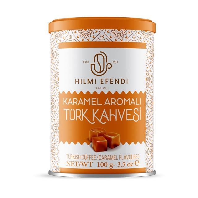 Hilmi Efendi Karamel Aromalı Türk Kahvesi 100 Gr.