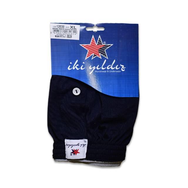 İki Yıldız PkT12030 Erk Penye Havlu Boxer Asrt XL