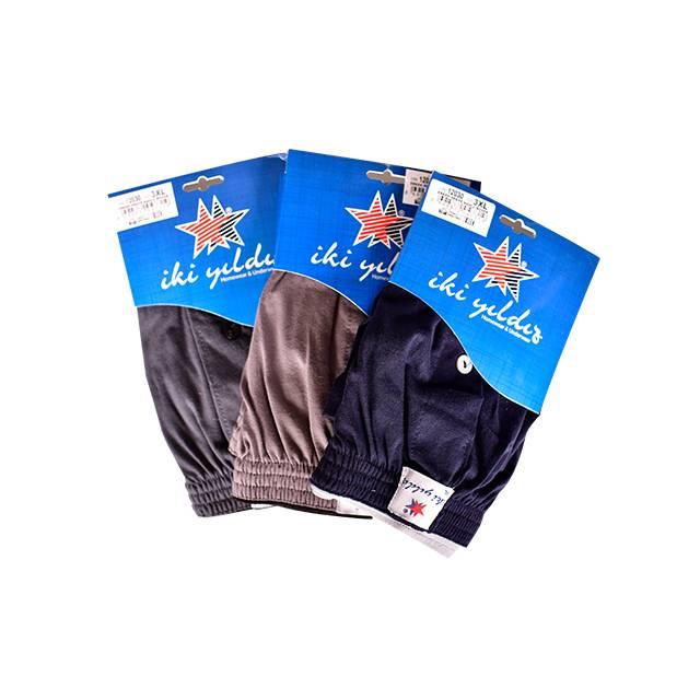 İki Yıldız PkT12030 Erk Penye Havlu Boxer Asrt 3XL