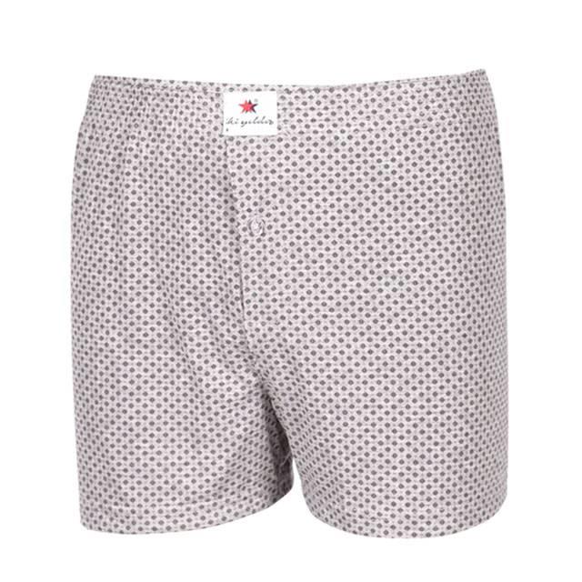 İki Yıldız PkT12034 Erkek Penye Boxer Asorti M