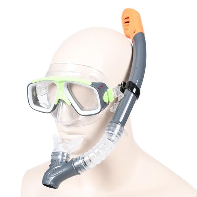 İntex 55648 Snorkel & Maske Set Siyah