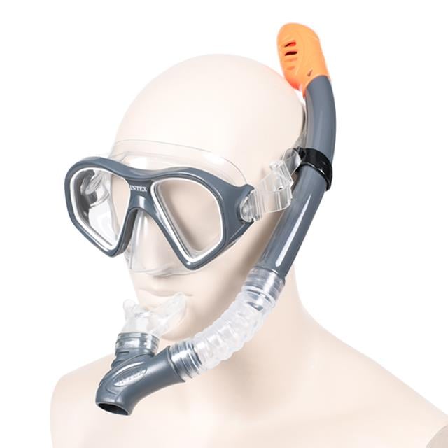 İntex 55648 Snorkel & Maske Set Siyah