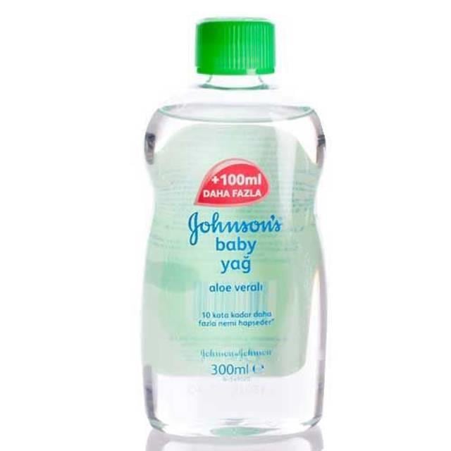 Johnsons Baby Aloe Yağ 300Ml