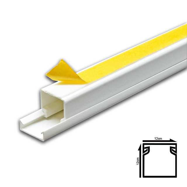Kablo Kanalı 12x12 2mt Yapışkanlı