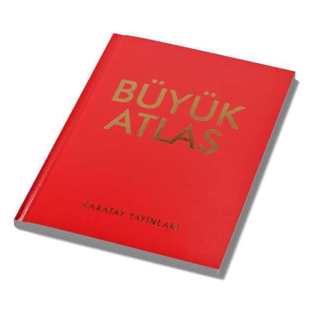Karatay Büyük Atlas (Dünya Atlası) Ciltli