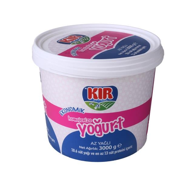 KIR AZ YAGLI YOGURT 3000 gr