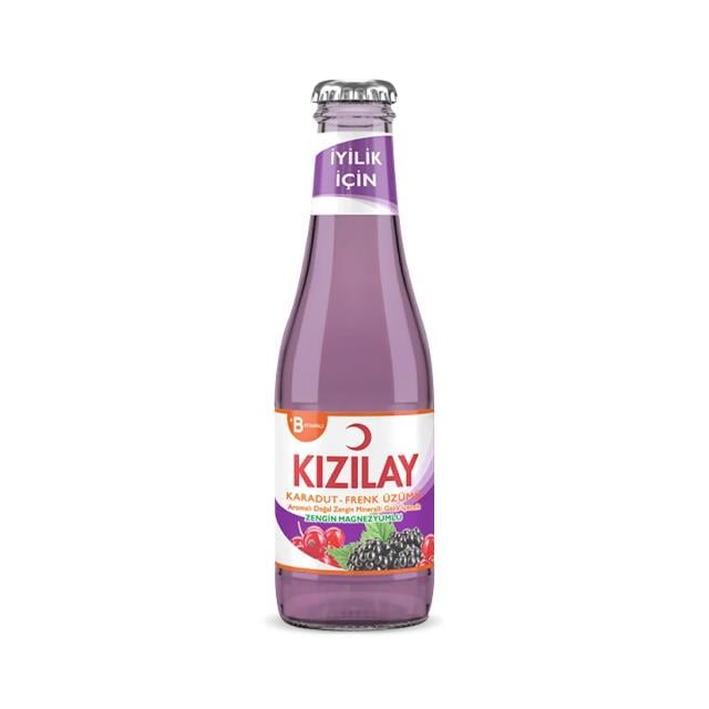 Kızılay Soda Karadut-Frenk Üzümü 200ml
