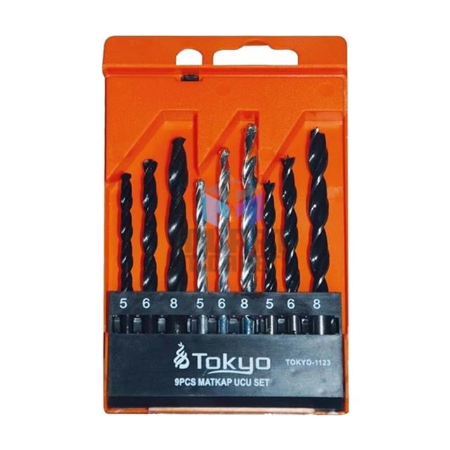 Knitex Matkap Ucu 9 li Set