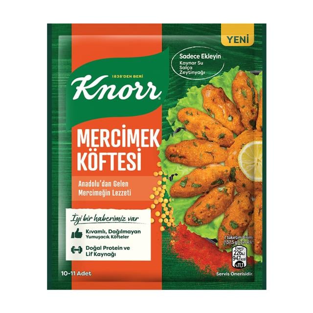 Knorr Harc Mercimek Köfte 100gr