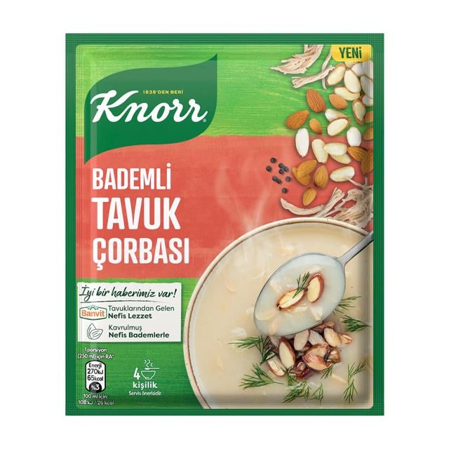Knorr Kls Bademli Tavuk Çorbası 75gr
