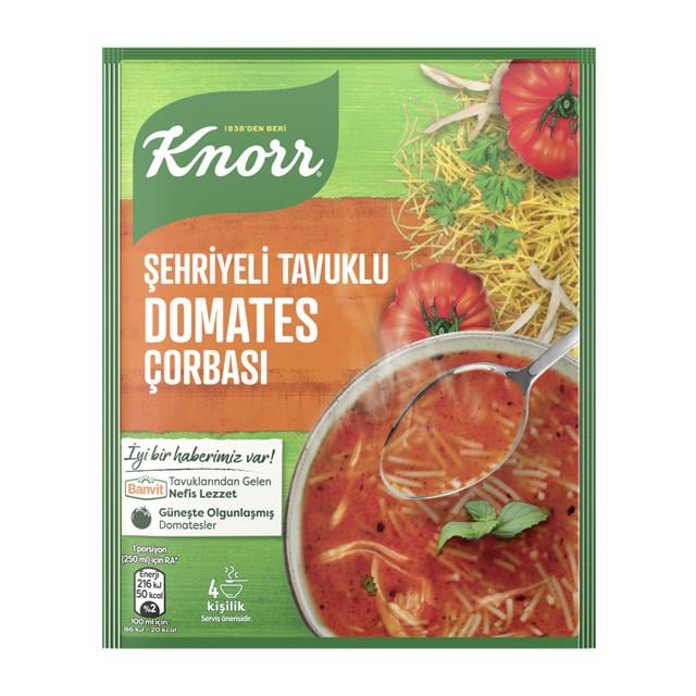 Knorr Kls Çorba Tavuk Domates 67gr