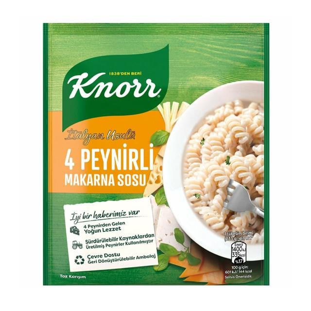*KNORR PEYNIRLI MAKARNA SOSU 50gr