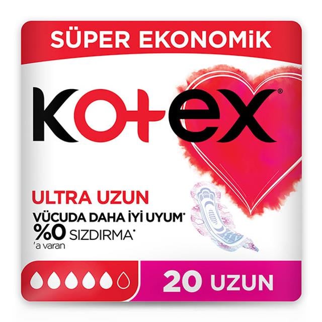 Kotex Ultra Quadro Uzun 18 li