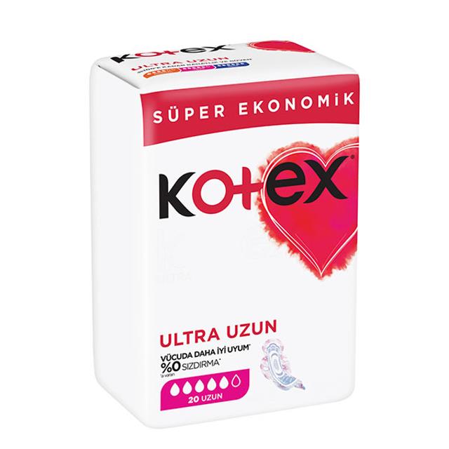 Kotex Ultra Quadro Uzun 18 li