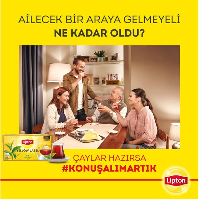 Lipton Yellow  Demlik 320Gr