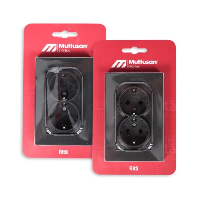 MUTLUSAN RITA 2lı FUME TOP.PRIZ BLISTERLI