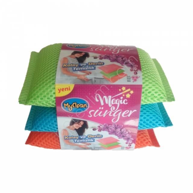 Myclean 3lü Sihirli Bulaşık Süngeri