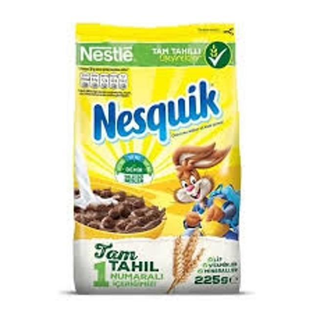 Nestle Nesquik Mısır Gevreği 225gr Poşet