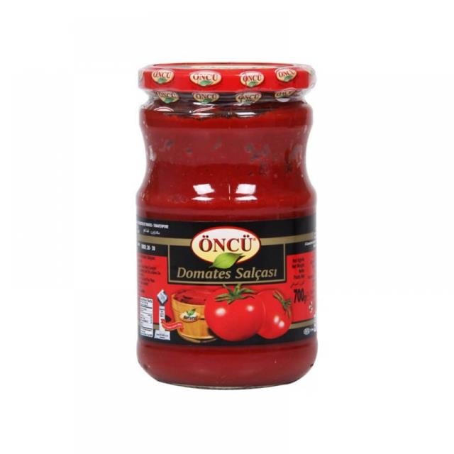 Öncü Domates Salçası 700gr Cam