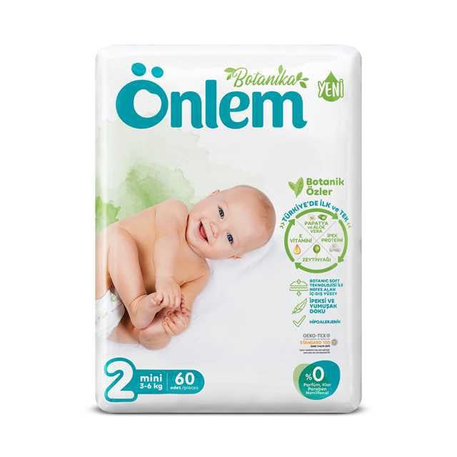 Önlem Botanika Bebek Bezi Mini 60 (2)
