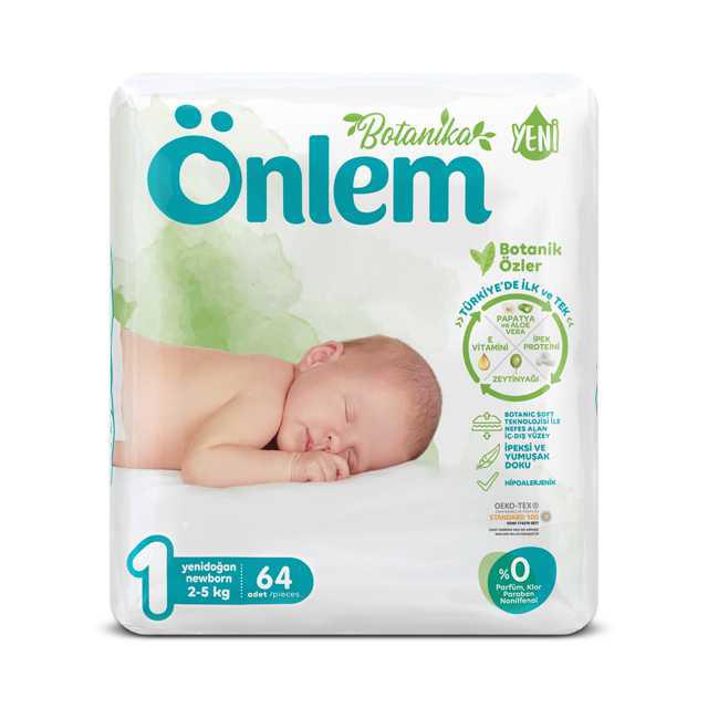 Önlem Botanika Bebek Bezi Yenidoğan 64 (1)