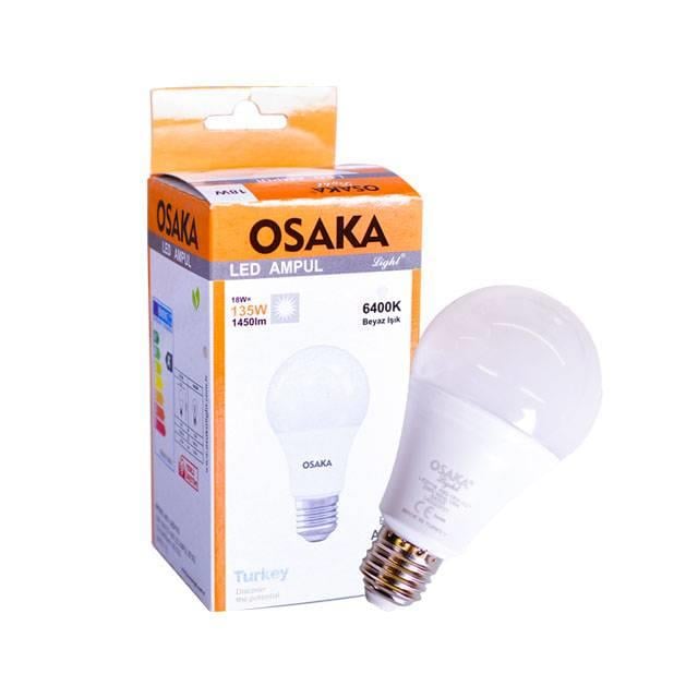 Osaka 18W Beyaz Led Ampül